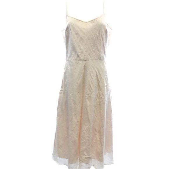 J CREW Pink Cotton Sun Dress Size 12 New With Tags - Picture 1 of 6